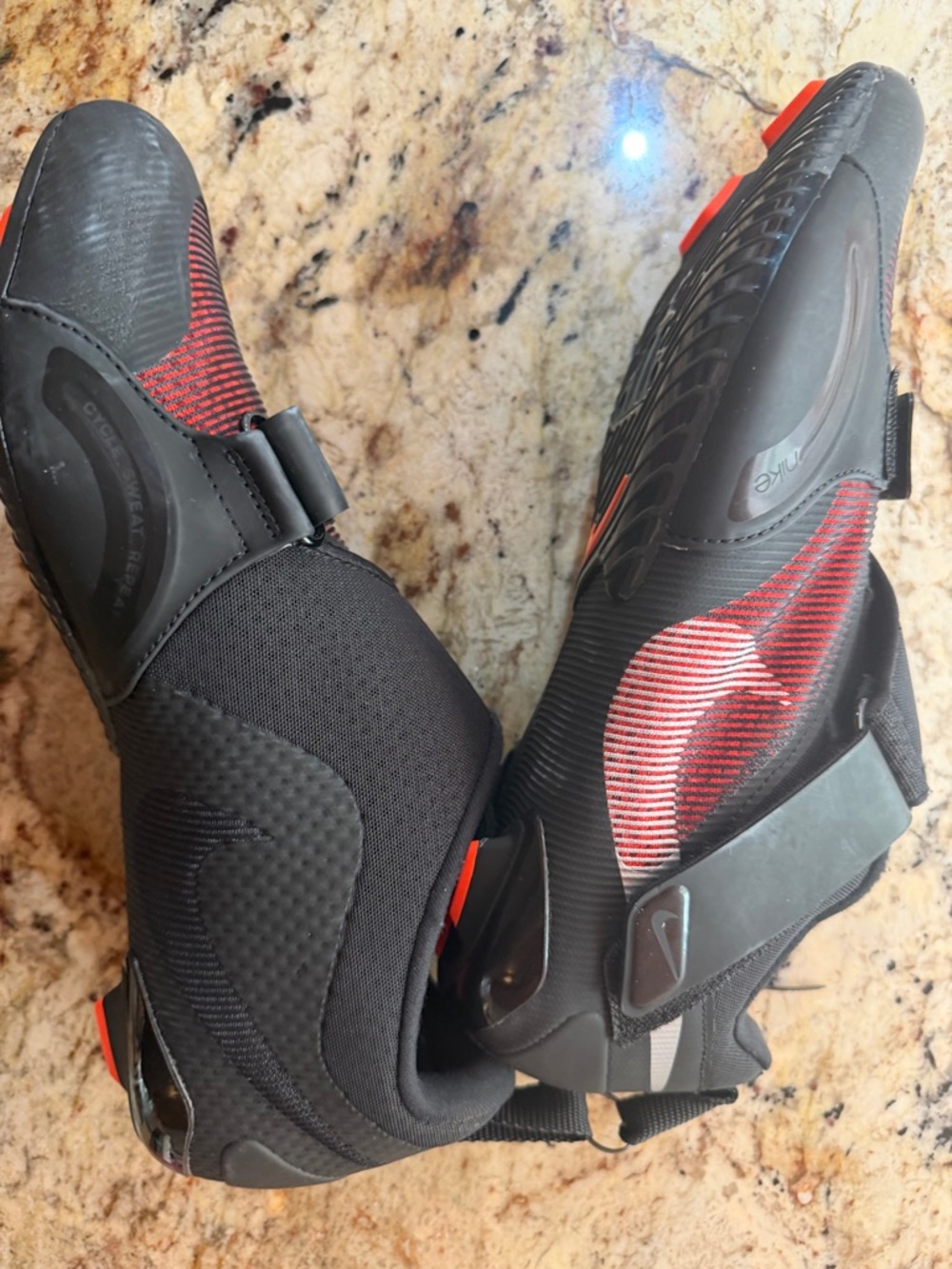 Nike SuperRep Training Sneakers in Black/Mettalic Silver Orange - Picture 8 of 8